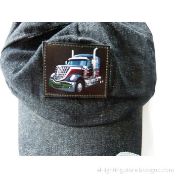 Flashing EL Cap, 100% Cotton EL Cap